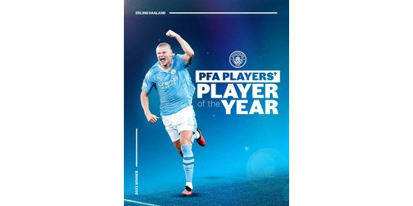 Het licht van Noorwegen schijnt op de blauwe trui, Haaland verovert Manchester City-voetbal Het licht van Noorwegen schijnt op de blauwe trui, Haaland verovert Manchester City-voetbal